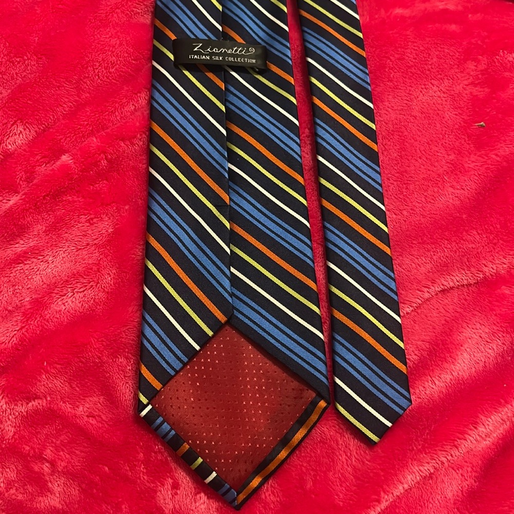 Zianetti Men's 100% Silk Tie ~Made in Italy